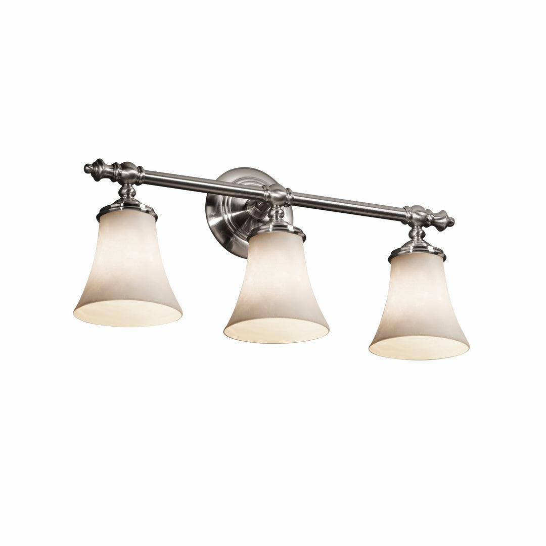 Justice Designs - CLD-8523-20-NCKL-LED3-2100 - LED Bath Bar - Clouds - Brushed Nickel
