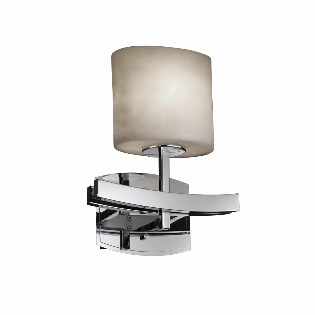 Justice Designs - CLD-8597-30-CROM-LED1-700 - LED Wall Sconce - Clouds - Polished Chrome