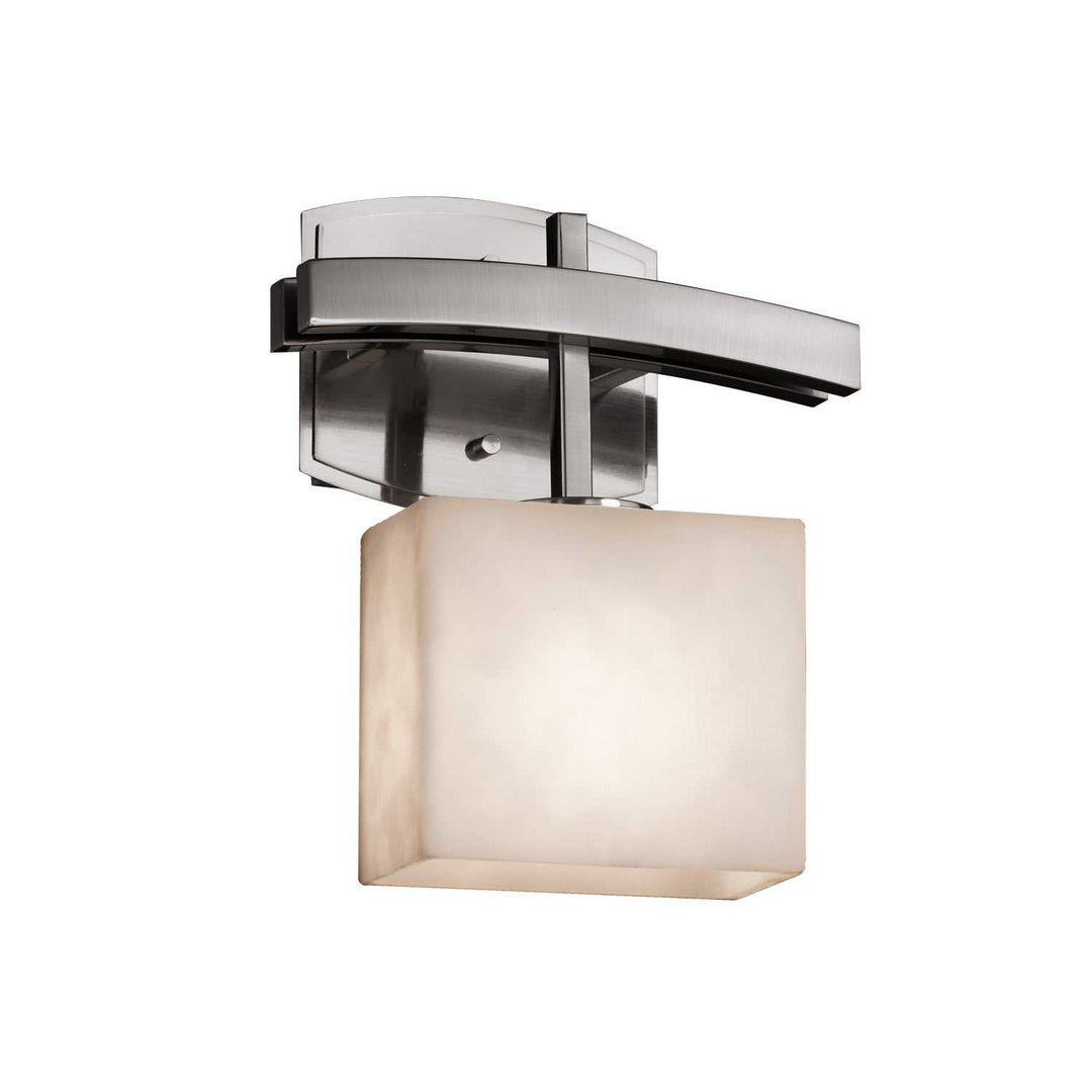 Clouds LED Wall Sconce in Brushed Nickel Justice Designs