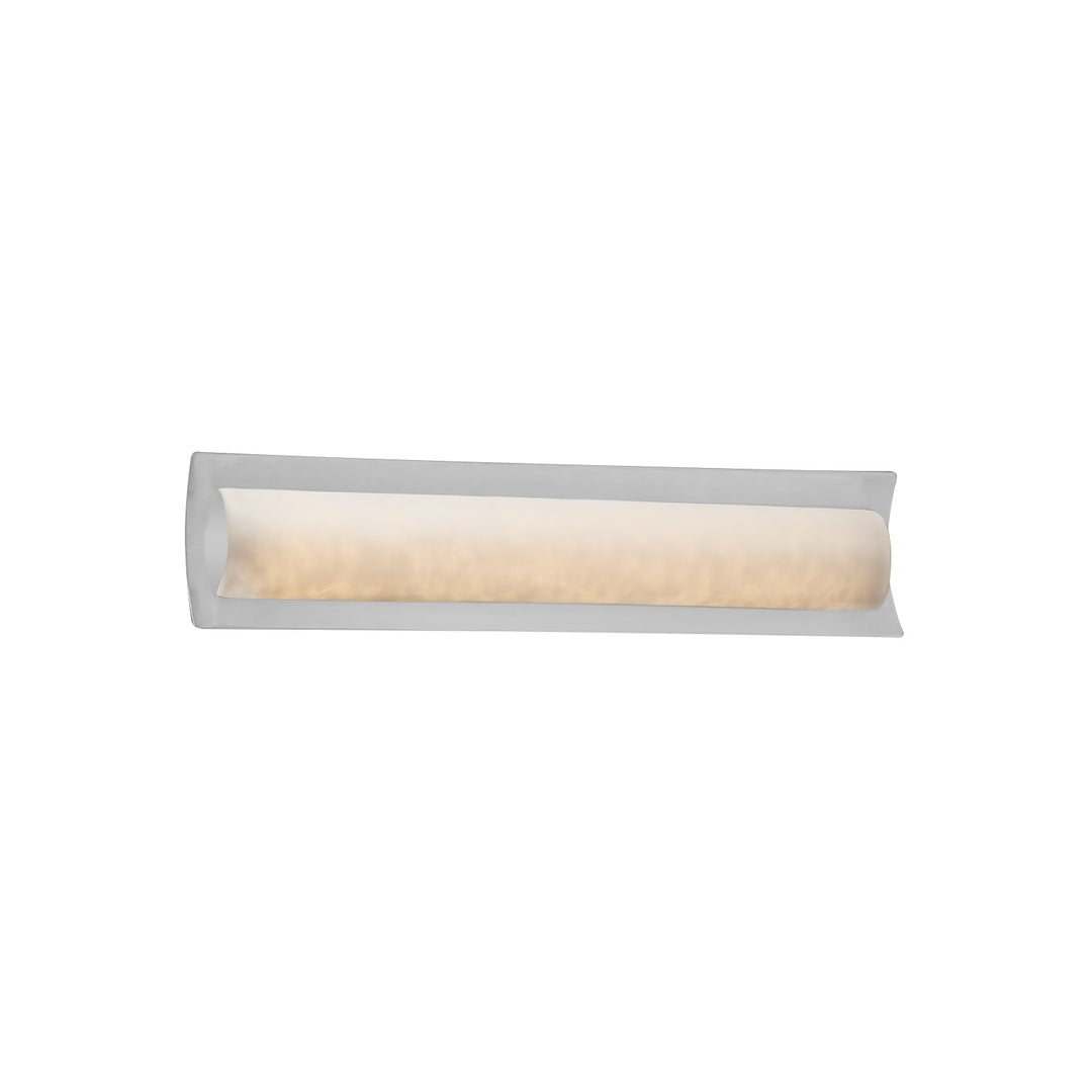 Justice Designs - CLD-8631-CROM - LED Linear Bath Bar - Clouds - Polished Chrome