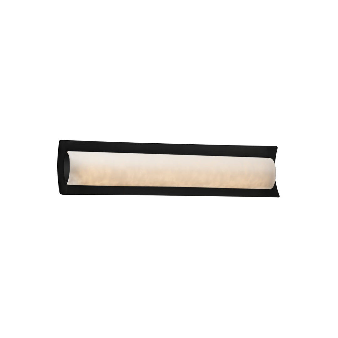 Justice Designs - CLD-8631-MBLK - LED Linear Bath Bar - Clouds - Matte Black