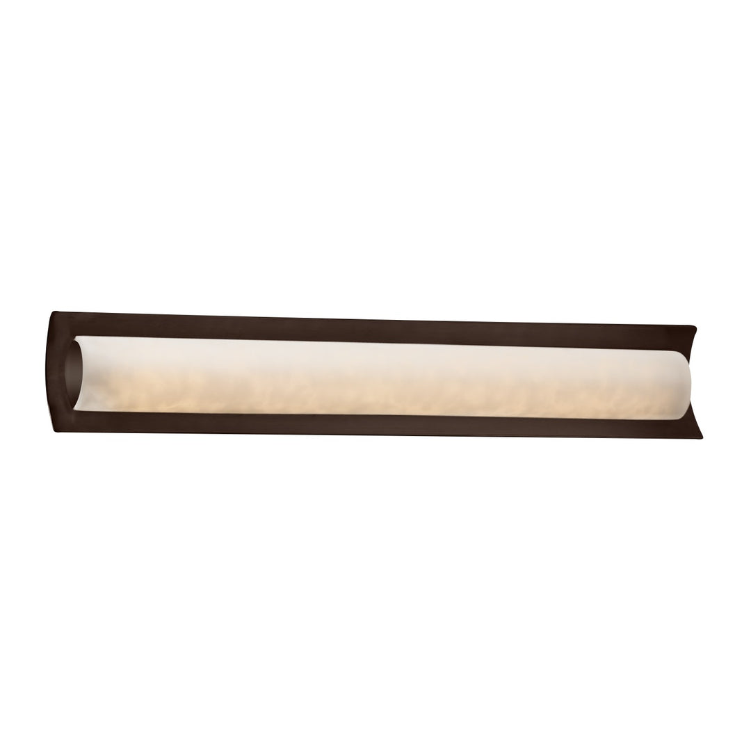 Justice Designs - CLD-8635-DBRZ - LED Linear Bath Bar - Clouds - Dark Bronze
