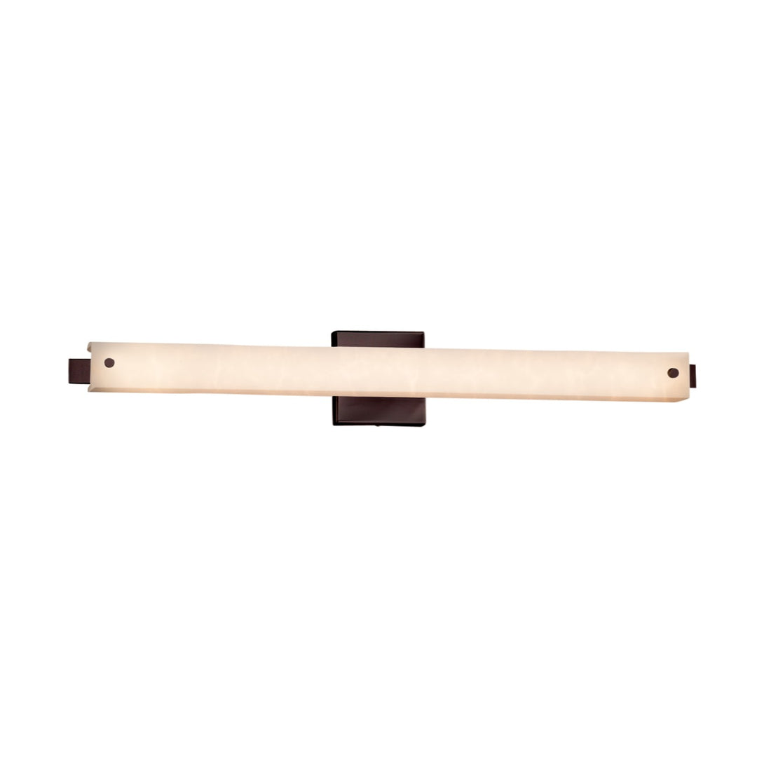 Justice Designs - CLD-8685-DBRZ - LED Linear Bath Bar - Clouds - Dark Bronze