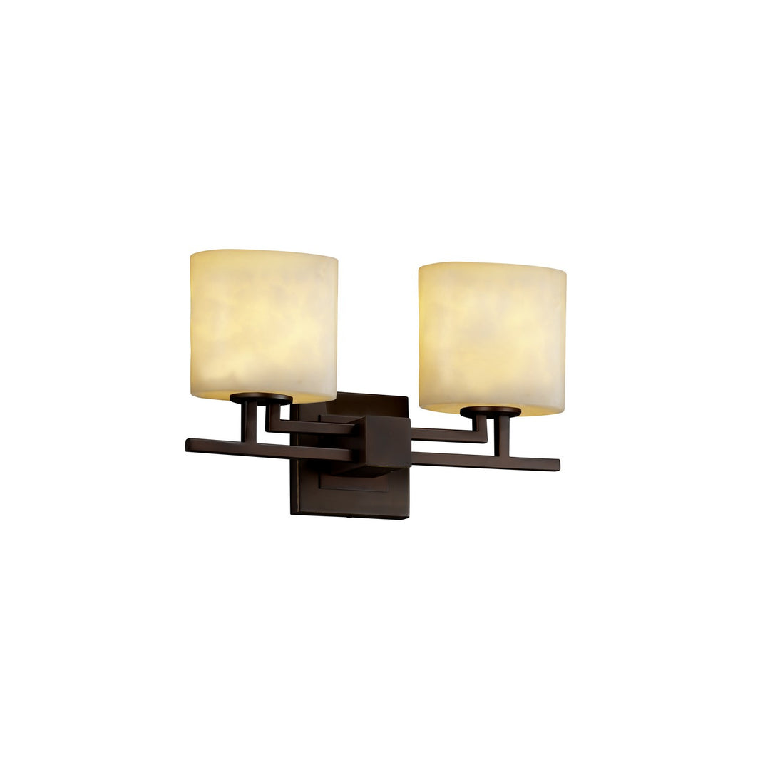 Justice Designs - CLD-8702-30-DBRZ-LED2-1400 - LED Bath Bar - Clouds - Dark Bronze