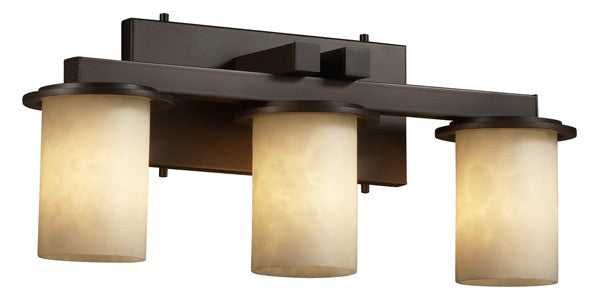 Clouds LED Bath Bar in Dark Bronze Justice Designs