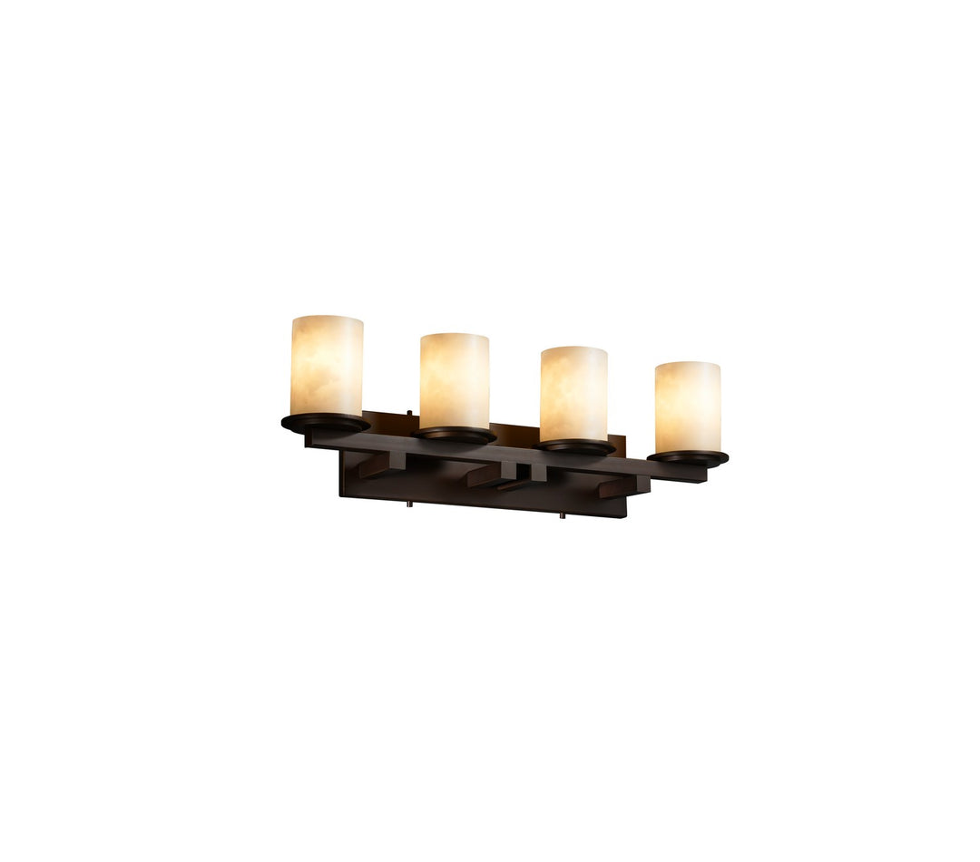 Justice Designs - CLD-8774-10-DBRZ-LED4-2800 - LED Bath Bar - Clouds - Dark Bronze