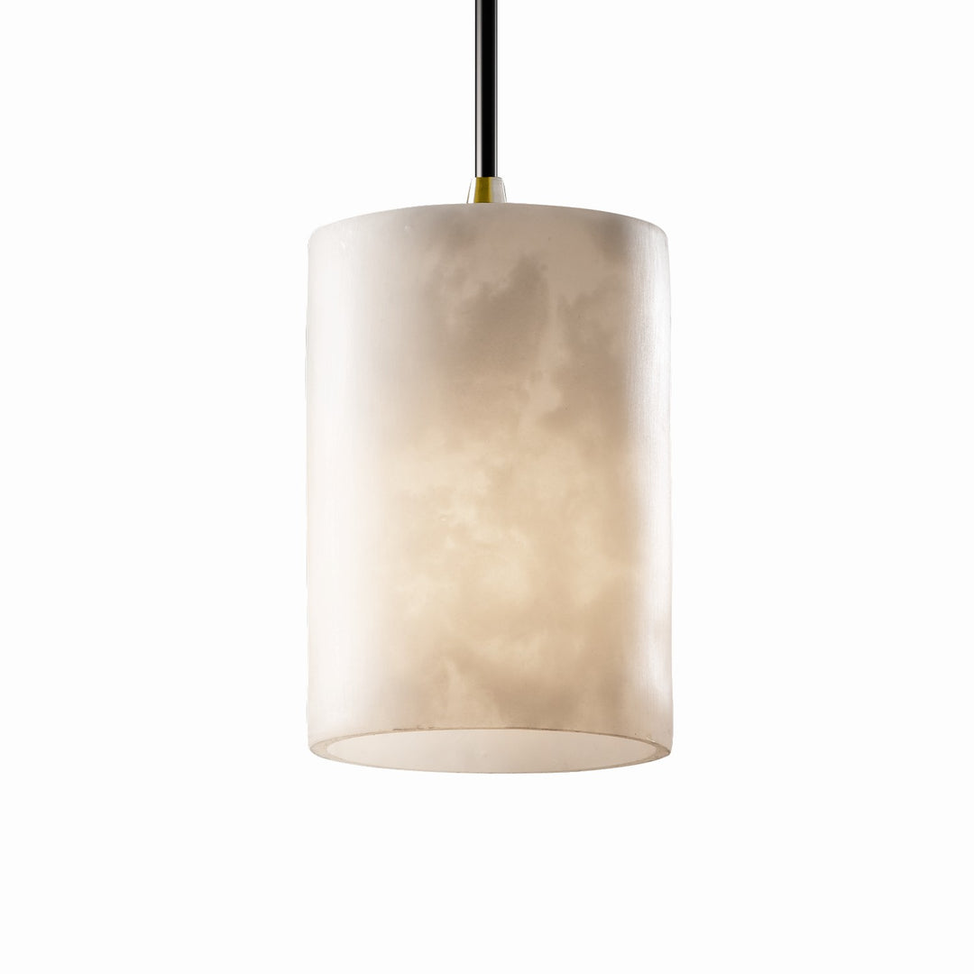 Justice Designs - CLD-8815-10-ABRS - One Light Pendant - Clouds - Antique Brass