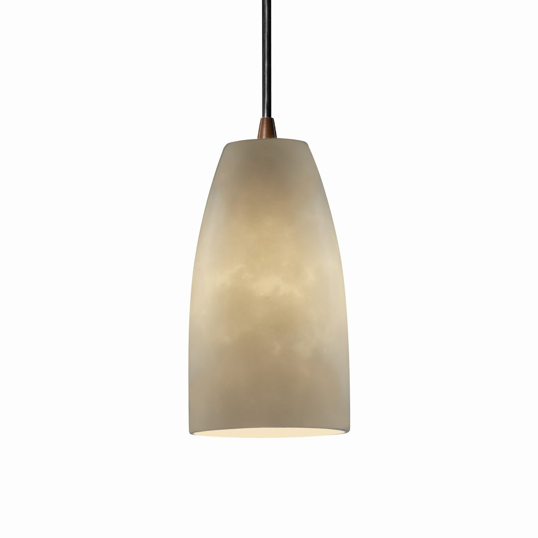 Justice Designs - CLD-8816-28-DBRZ - One Light Pendant - Clouds - Dark Bronze