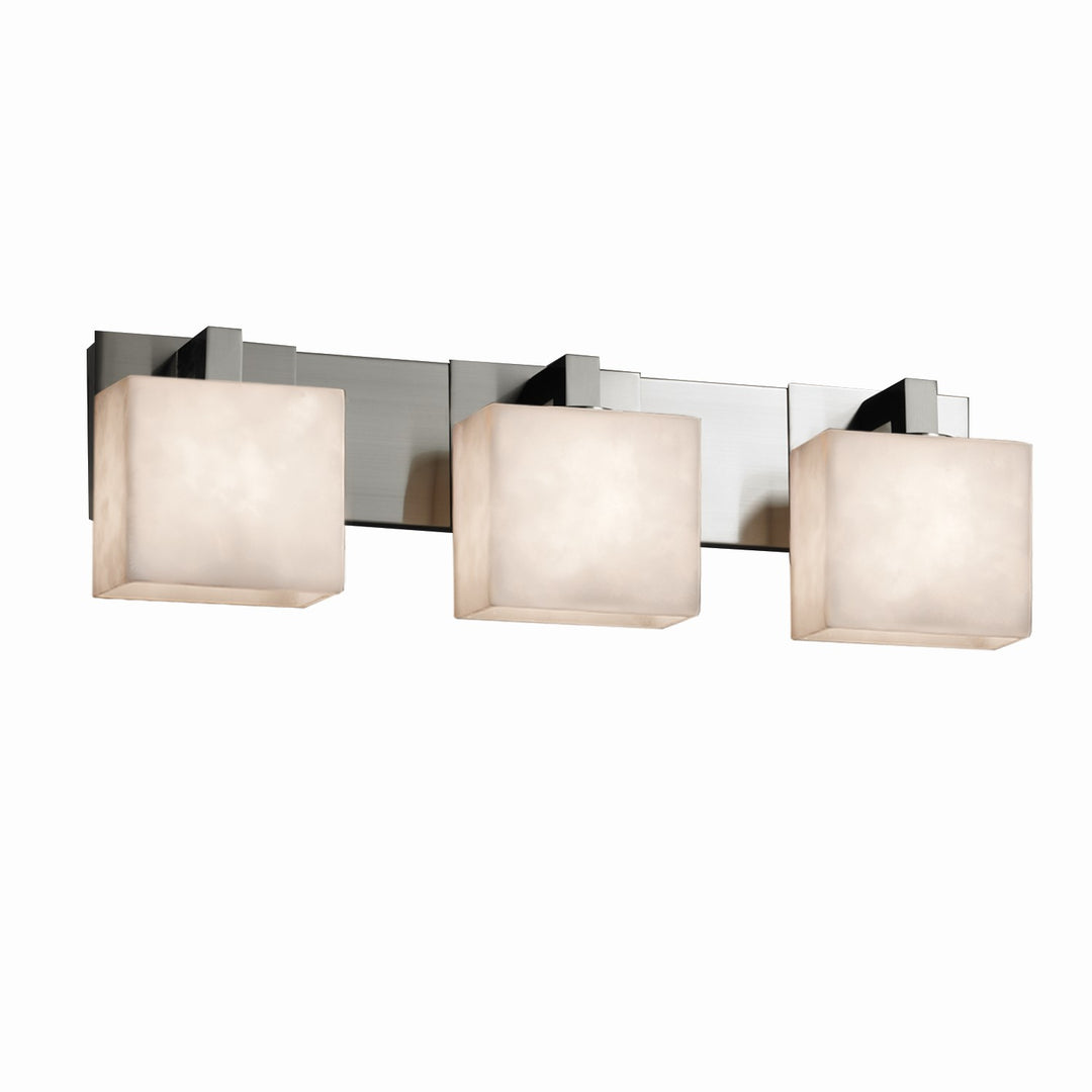 Justice Designs - CLD-8923-55-NCKL-LED3-2100 - LED Bath Bar - Clouds - Brushed Nickel