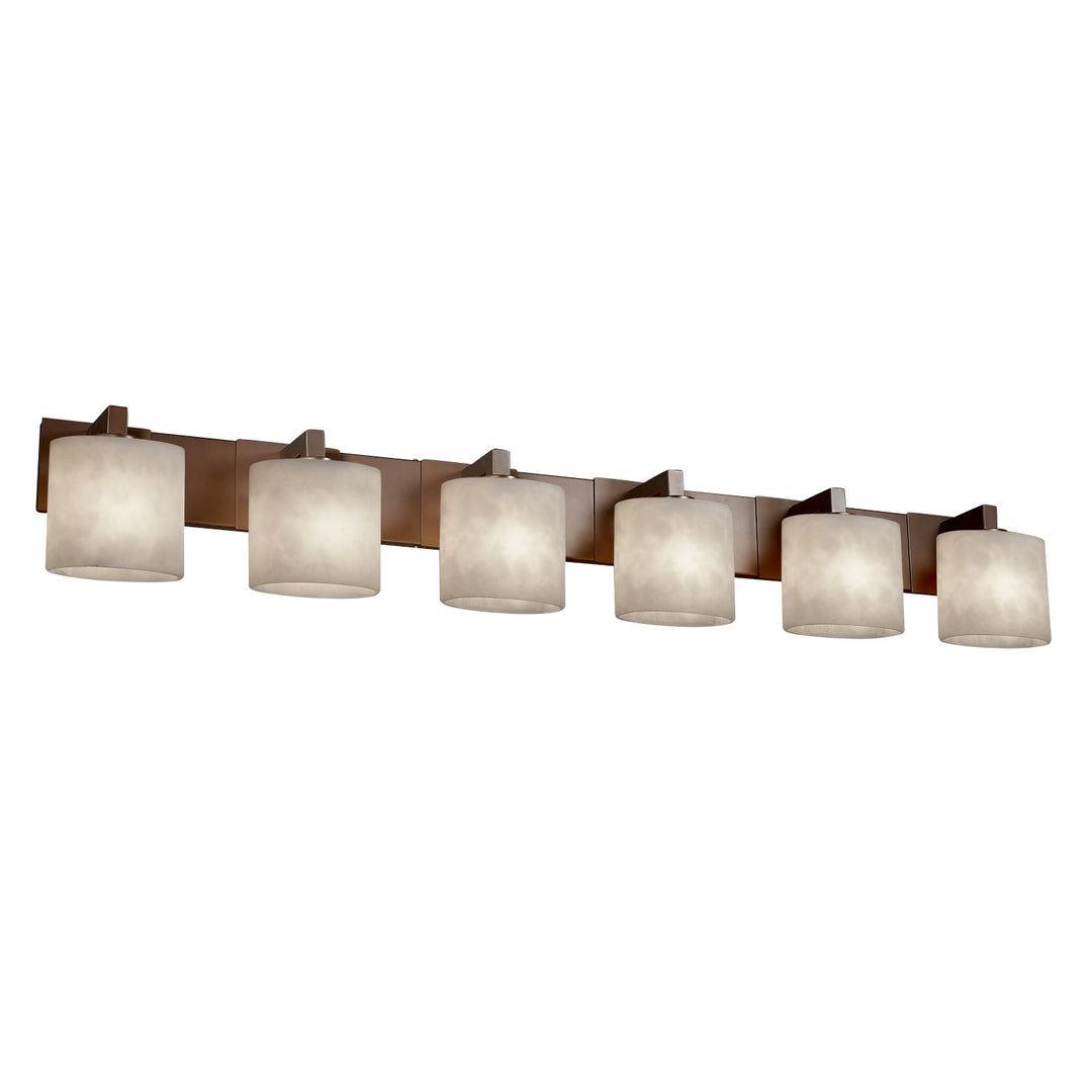 Justice Designs - CLD-8926-30-DBRZ-LED6-4200 - LED Bath Bar - Clouds - Dark Bronze