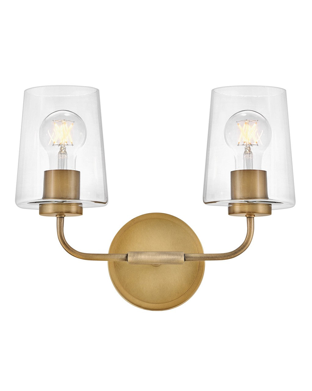 Lark Canada - 853452HB-CL - LED Vanity - Kline - Heritage Brass