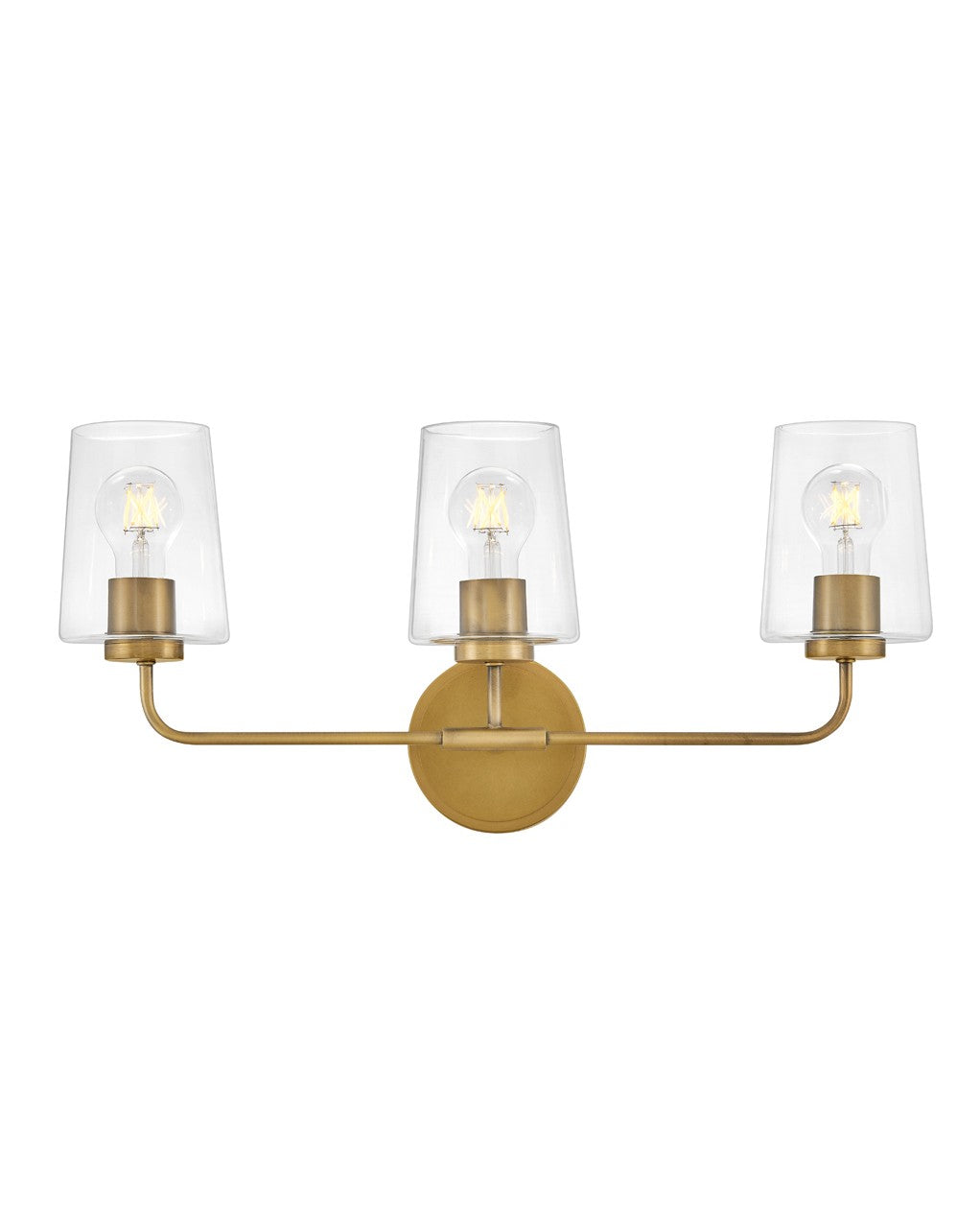 Lark Canada - 853453HB-CL - LED Vanity - Kline - Heritage Brass