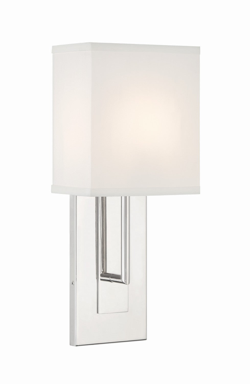 Brent One Light Wall Sconce in Polished Nickel - available from The Lighting Shoppe, trusted by Canadian homeowners
