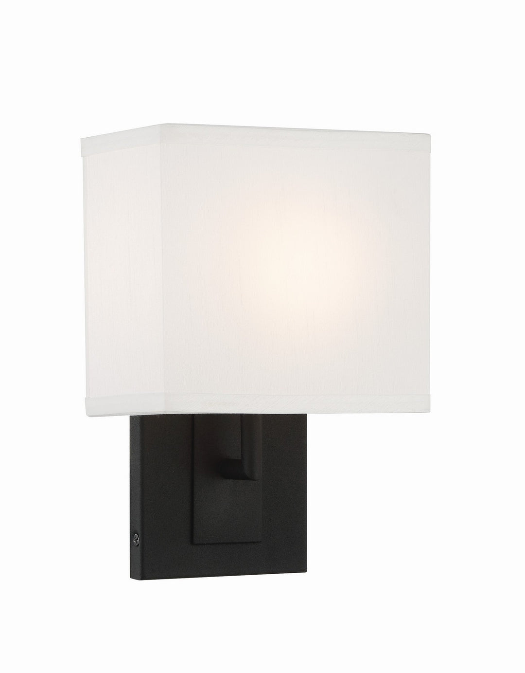 Brent One Light Wall Sconce in Black Forged - available from The Lighting Shoppe, trusted by Canadian homeowners