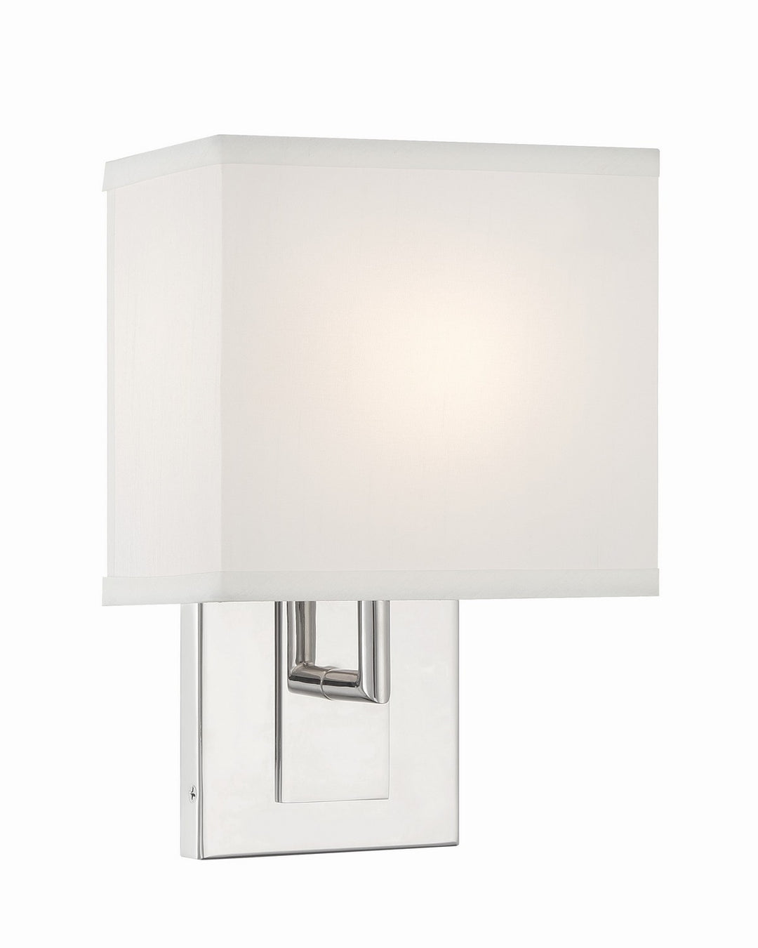 Brent One Light Wall Sconce in Polished Nickel - available from The Lighting Shoppe, trusted by Canadian homeowners
