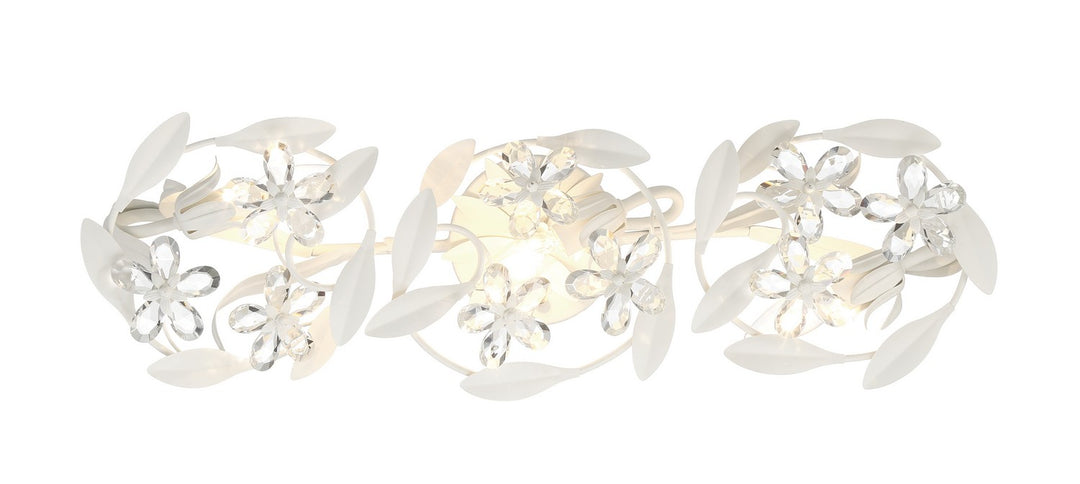 Marselle Three Light Wall Sconce in Matte White - available from The Lighting Shoppe, trusted by Canadian homeowners