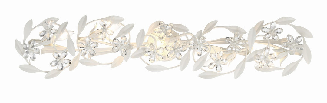 Marselle Five Light Wall Sconce in Matte White - available from The Lighting Shoppe, trusted by Canadian homeowners