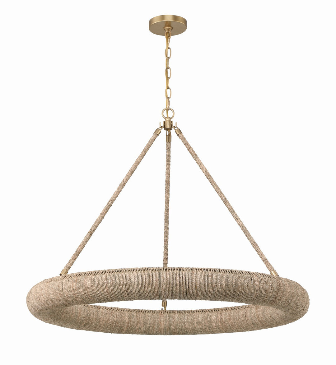 Oakley LED Chandelier in Soft Gold - available from The Lighting Shoppe, trusted by Canadian homeowners