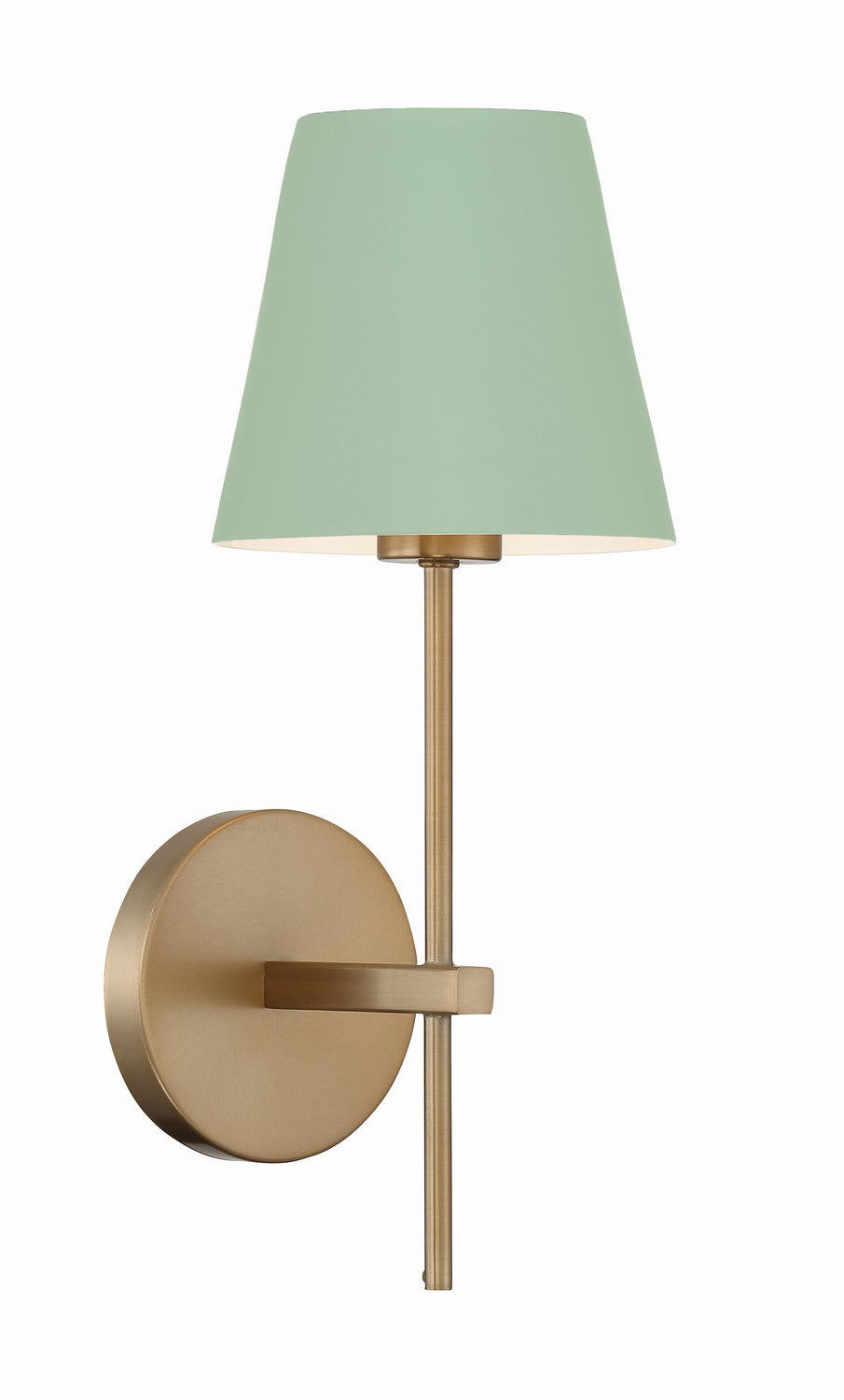 Xavier One Light Wall Sconce in Vibrant Gold - available from The Lighting Shoppe, trusted by Canadian homeowners