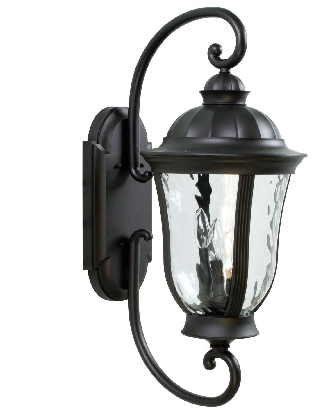 Frances Three Light Wall Mount in Oiled Bronze (Outdoor) - available from The Lighting Shoppe, trusted by Canadian homeowners