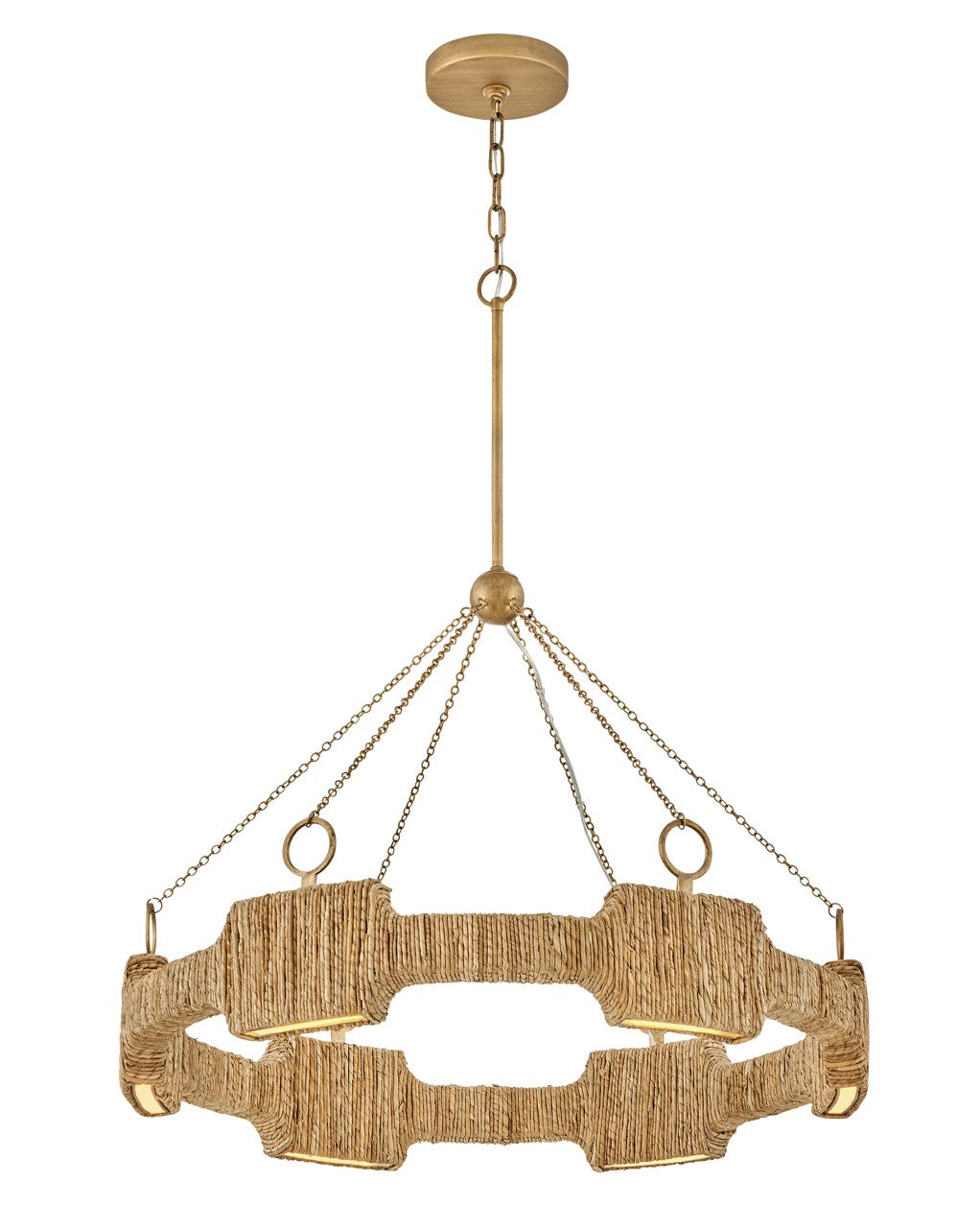 Hinkley Canada - 34106BNG - LED Chandelier - Raffi - Burnished Gold