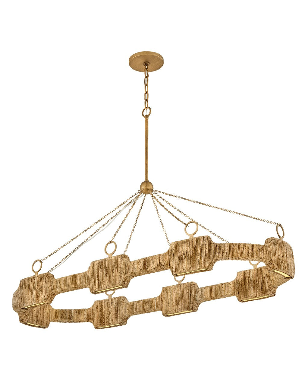 Hinkley Canada - 34107BNG - LED Linear Pendant - Raffi - Burnished Gold