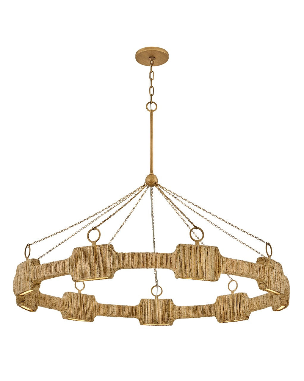 Hinkley Canada - 34108BNG - LED Chandelier - Raffi - Burnished Gold