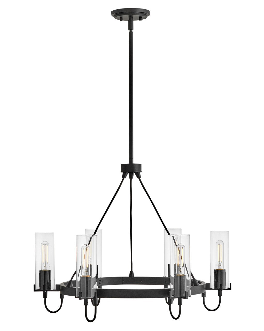 Hinkley Canada - 37855BK - LED Chandelier - Ryden - Black