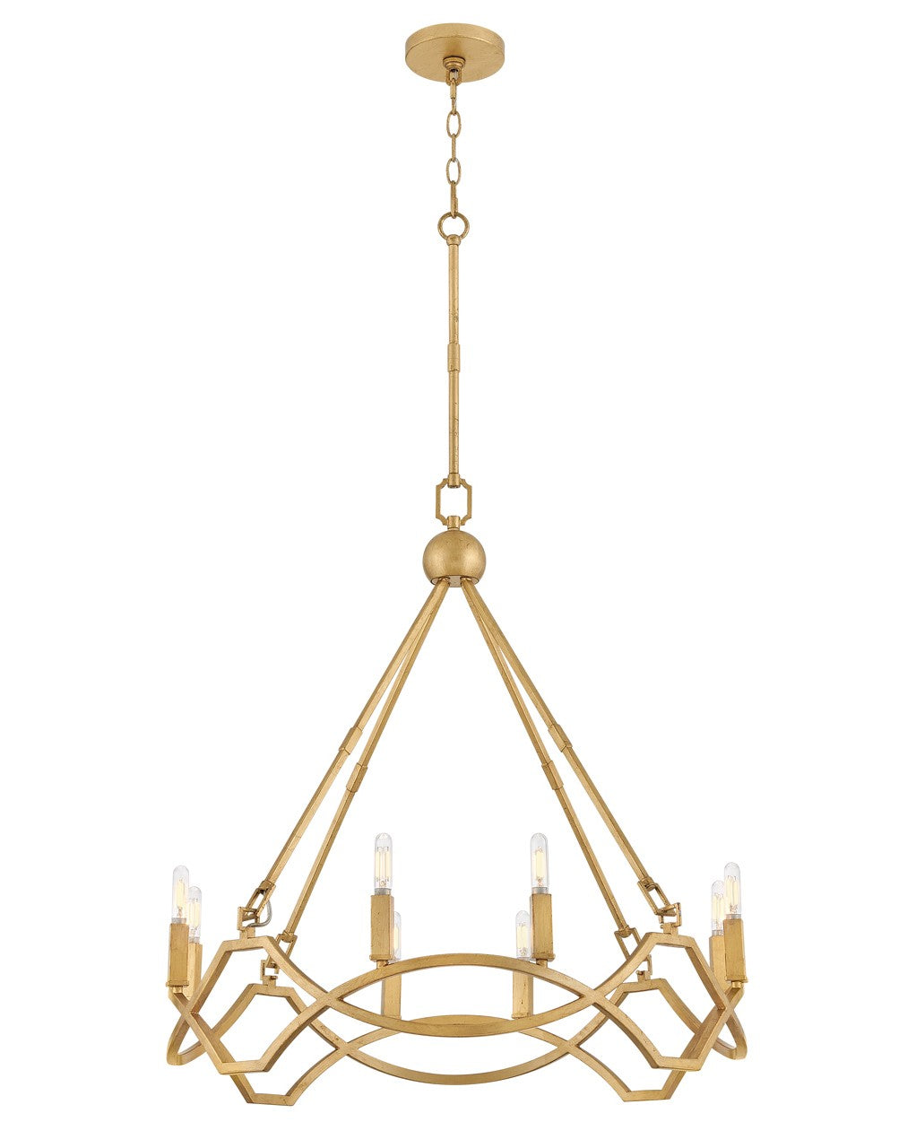 Hinkley Canada - 45784DA - LED Chandelier - Leona - Distressed Brass