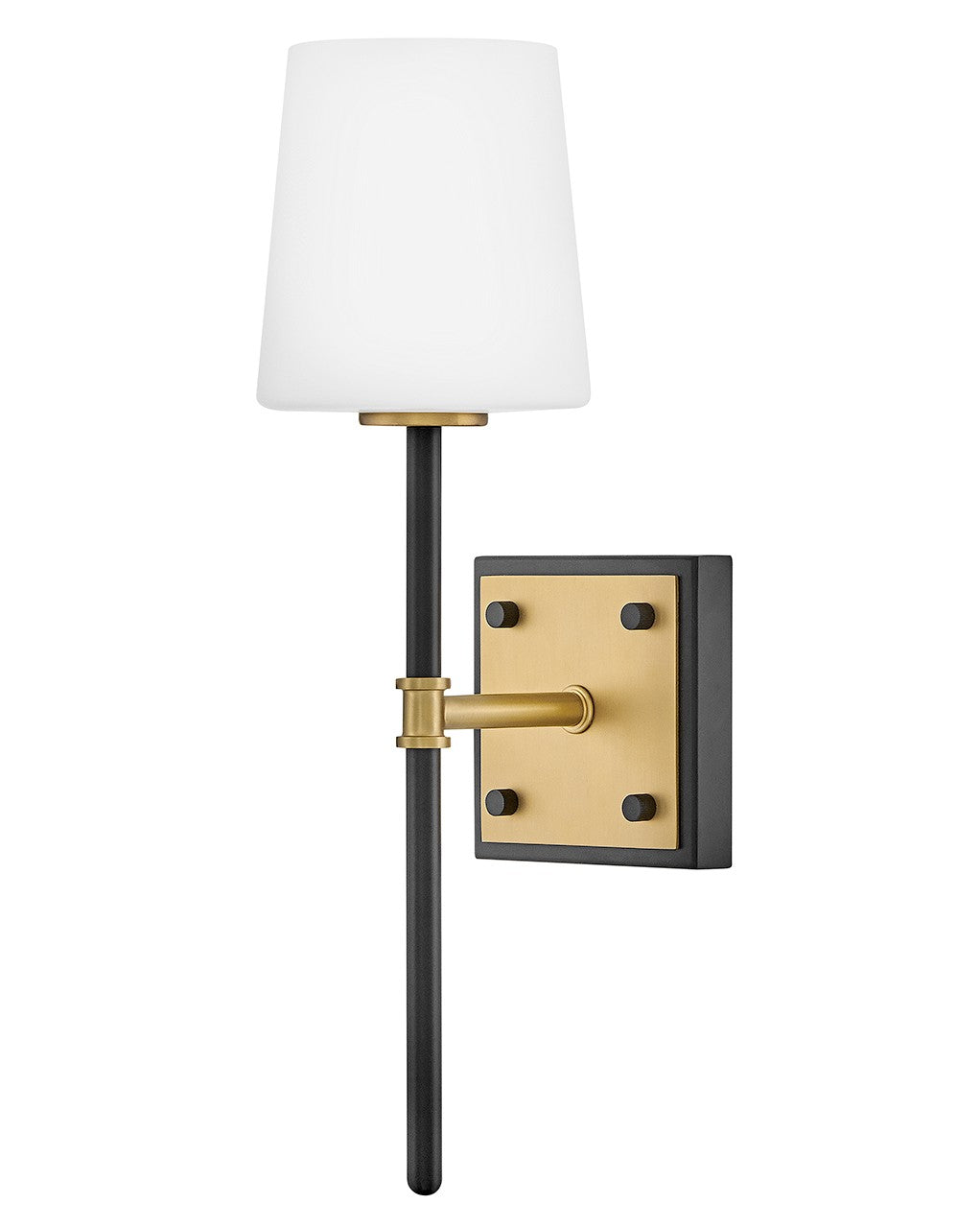 Saunders LED Wall Sconce in Black - available from The Lighting Shoppe, trusted by Canadian homeowners