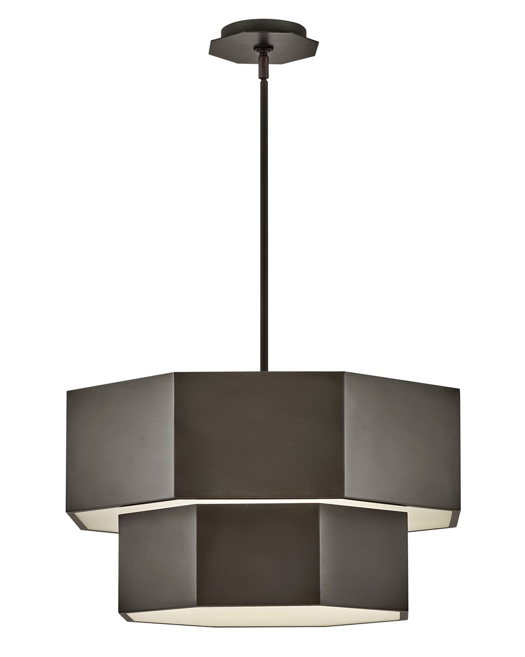 Facet LED Chandelier in Black Oxide - available from The Lighting Shoppe, trusted by Canadian homeowners