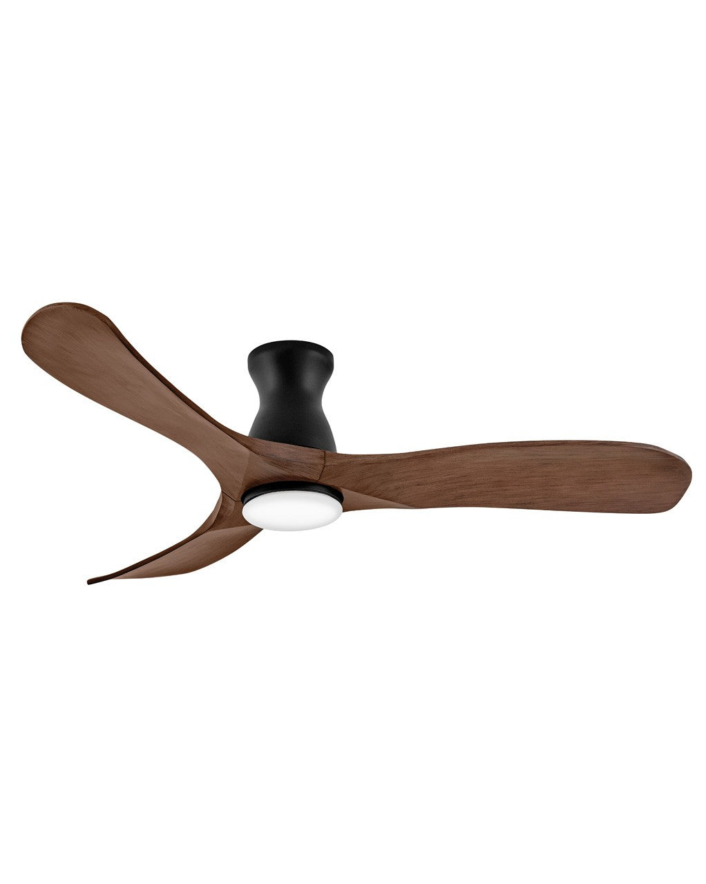 Swell Flush Illuminated 56"Ceiling Fan in Matte Black - available from The Lighting Shoppe, trusted by Canadian homeowners