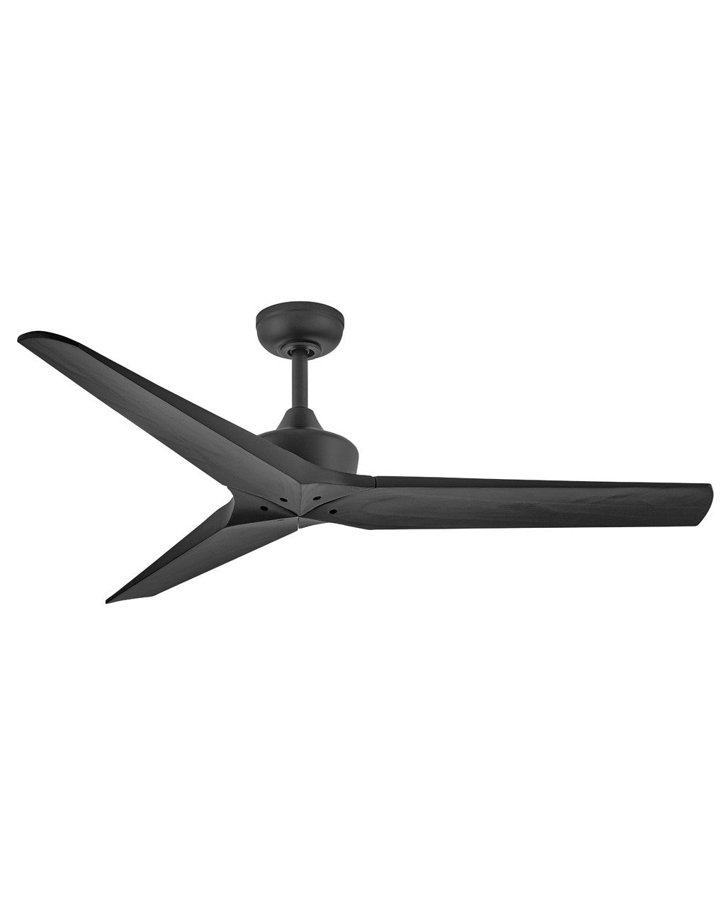 Chisel 52"Ceiling Fan in Matte Black - available from The Lighting Shoppe, trusted by Canadian homeowners