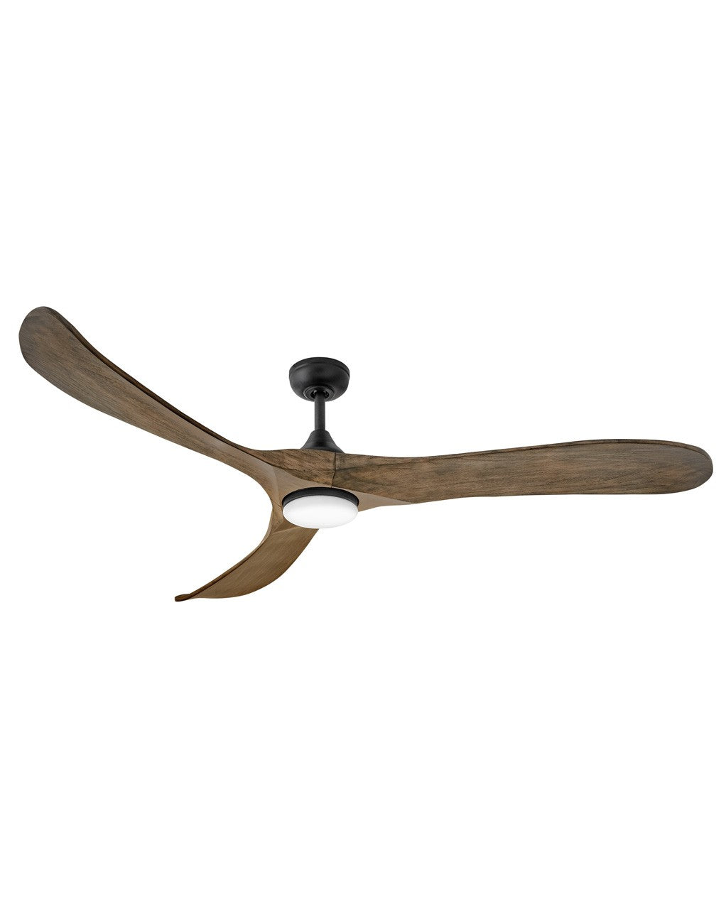 Swell Illuminated 72"Ceiling Fan in Matte Black - available from The Lighting Shoppe, trusted by Canadian homeowners