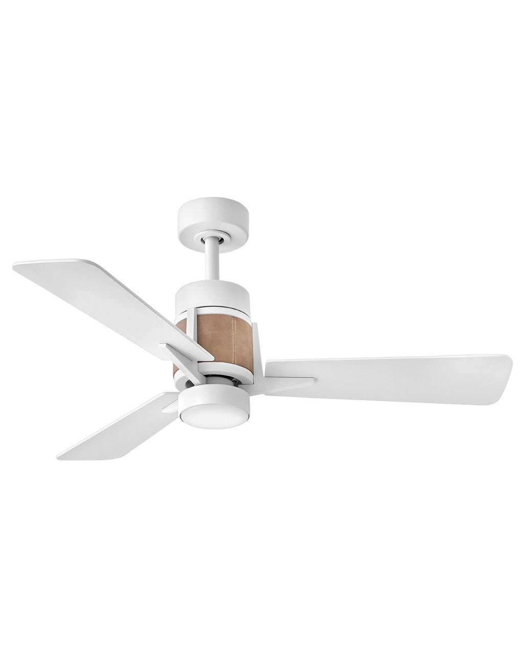 Atticus 42"Ceiling Fan in Matte White - available from The Lighting Shoppe, trusted by Canadian homeowners