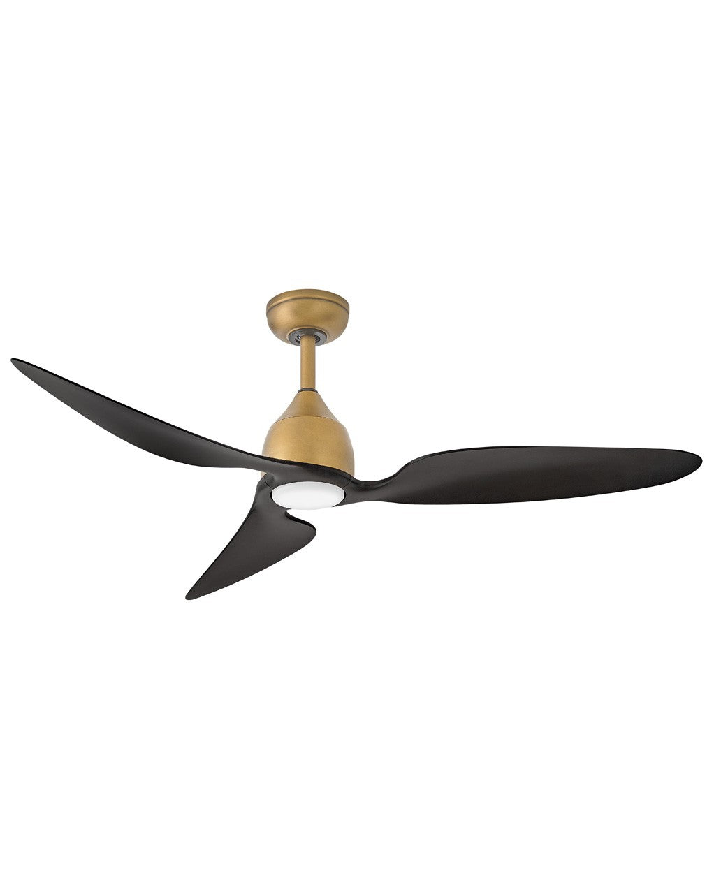 Azura 52"Ceiling Fan in Heritage Brass - available from The Lighting Shoppe, trusted by Canadian homeowners
