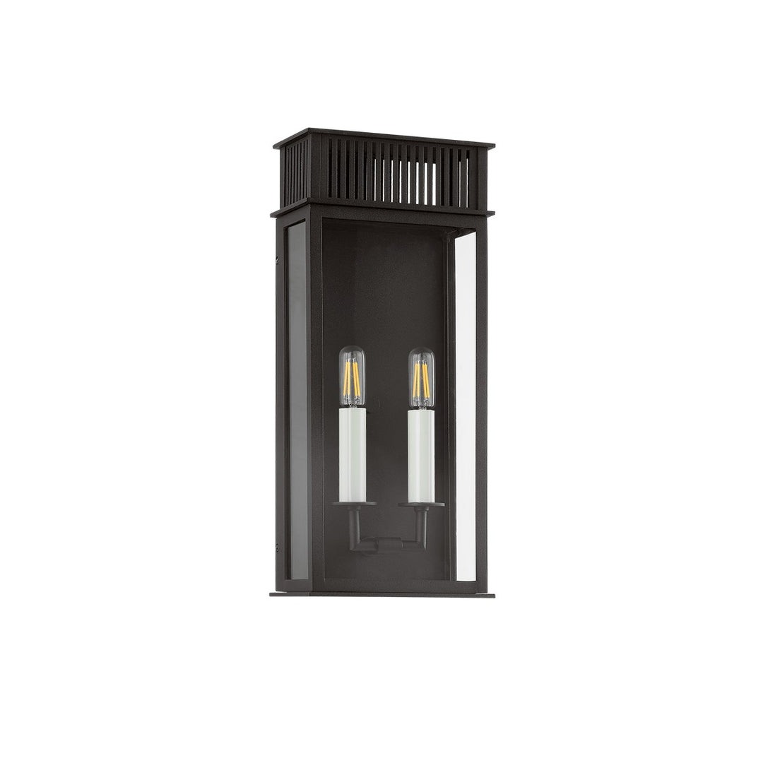 Troy Lighting Canada - B6018-TBK - Two Light Outdoor Wall Sconce - Gridley - Textured Black