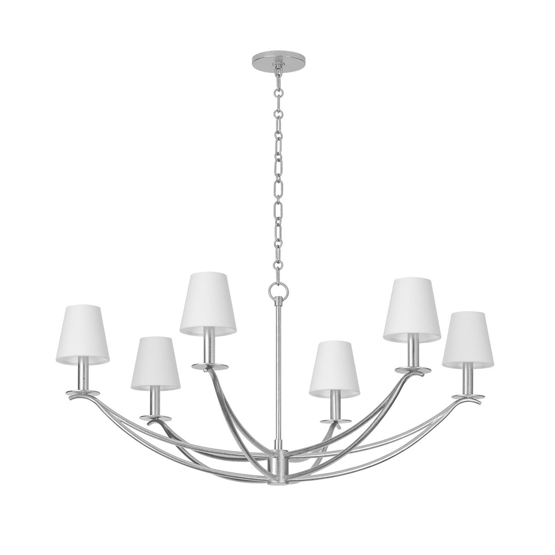 Troy Lighting Canada - F1341-VGL - Six Light Chandelier - Bo - Vintage Gold Leaf