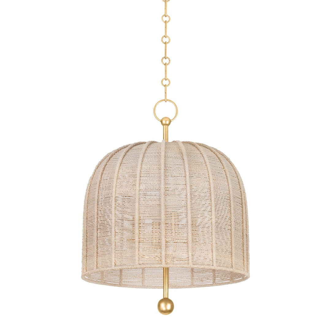 Troy Lighting Canada - F1620-VGL - Four Light Pendant - Lonnie - Vintage Gold Leaf