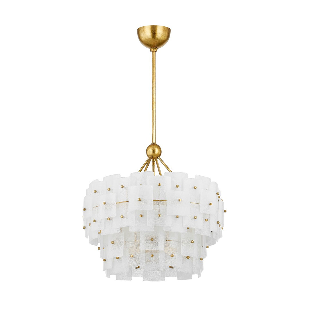 Troy Lighting Canada - F2124-VGL - Six Light Chandelier - Jacik - Vintage Gold Leaf