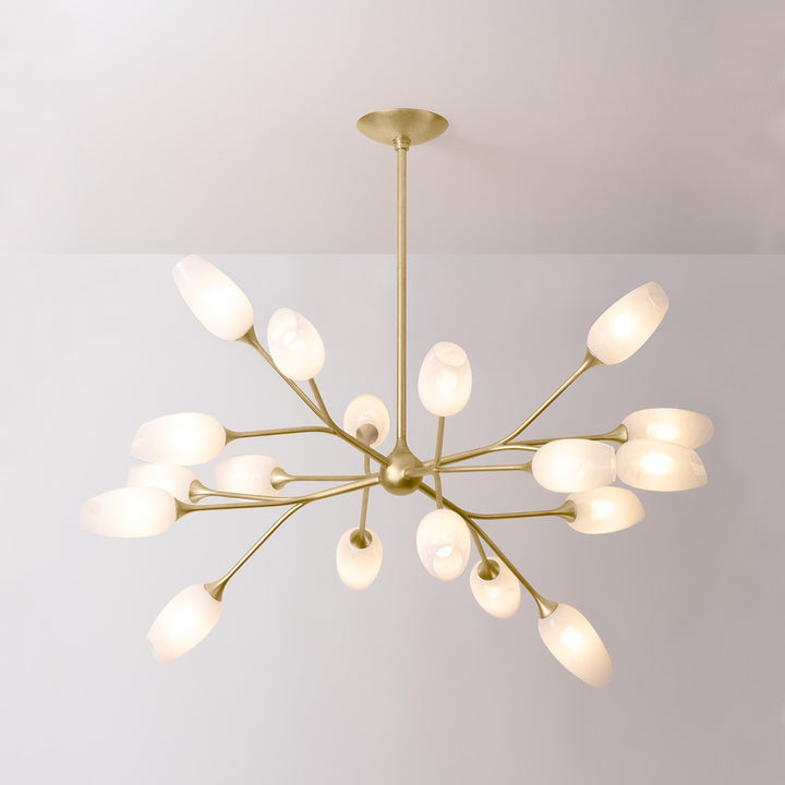 Troy Lighting Canada - F2144-VGL - 18 Light Chandelier - Aldean - Vintage Gold Leaf