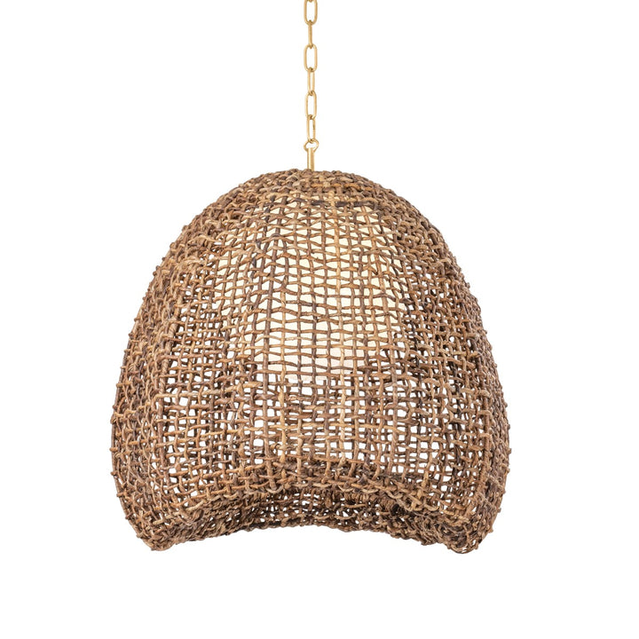 Troy Lighting Canada - F2324-VGL - One Light Pendant - Maester - Vintage Gold Leaf