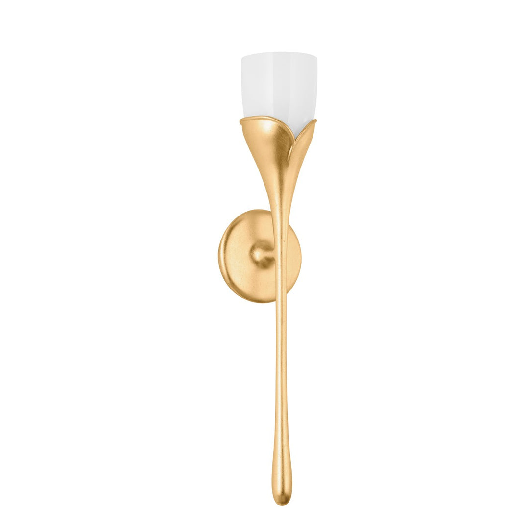 Hudson Valley Canada - 6791-VGL - One Light Wall Sconce - Bellerose - Vintage Gold Leaf