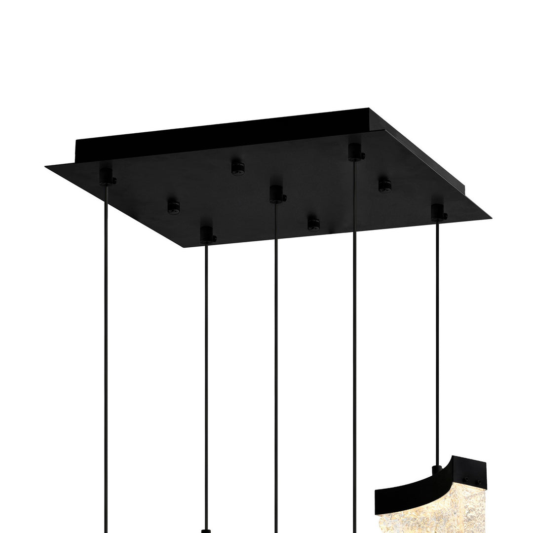 CWI Lighting Canada - 1587P12-5-101 - LED Mini Pendant - Lava - Black