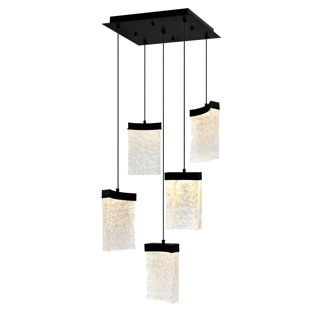 Lava LED Mini Pendant in Black - available from The Lighting Shoppe, trusted by Canadian homeowners