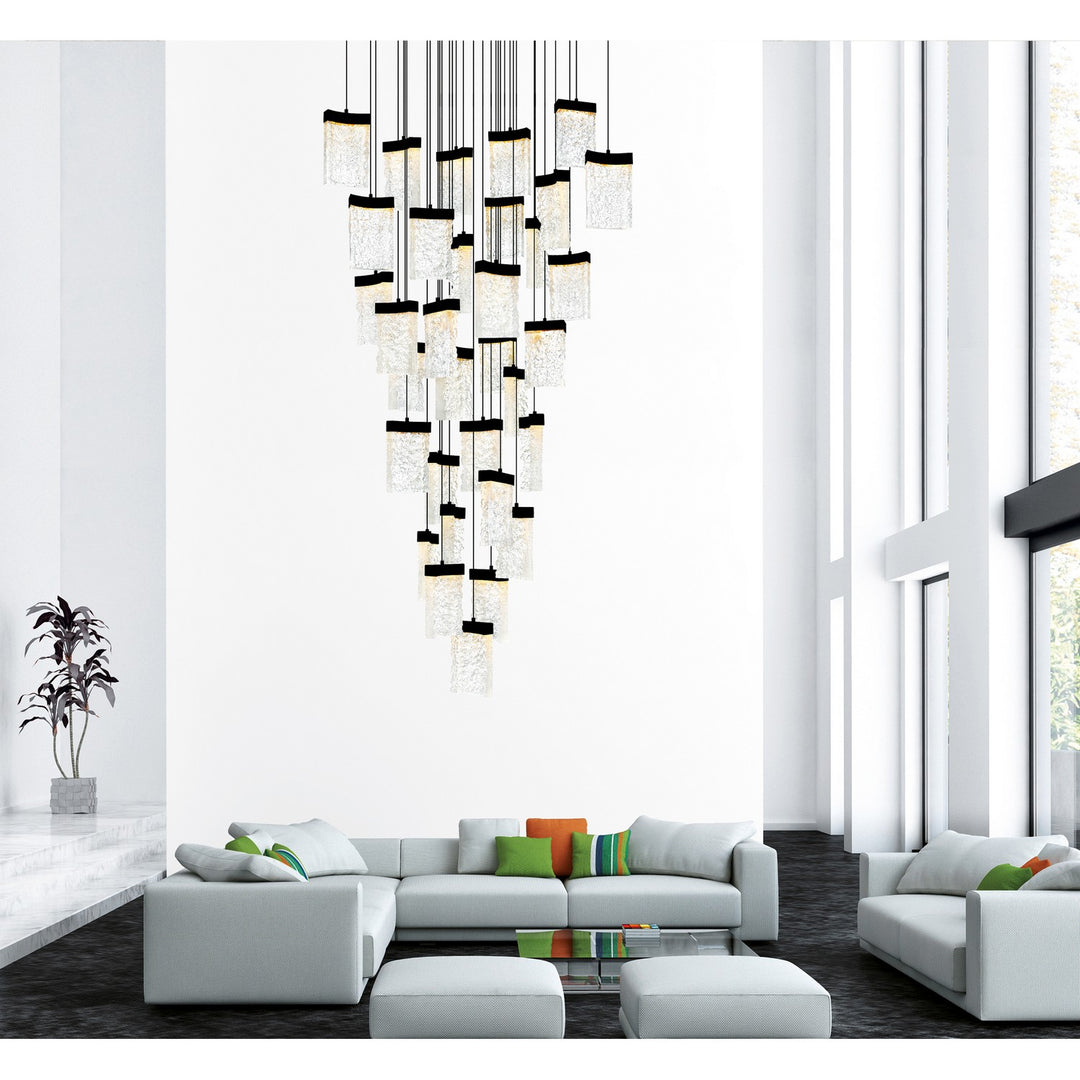 CWI Lighting Canada - 1587P36-33-101 - LED Chandelier - Lava - Black