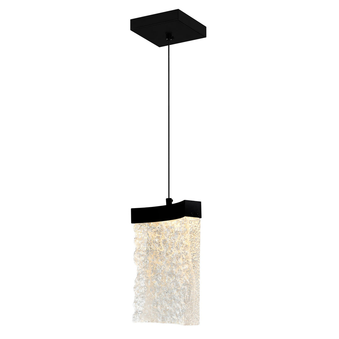 Lava LED Mini Pendant in Black - available from The Lighting Shoppe, trusted by Canadian homeowners