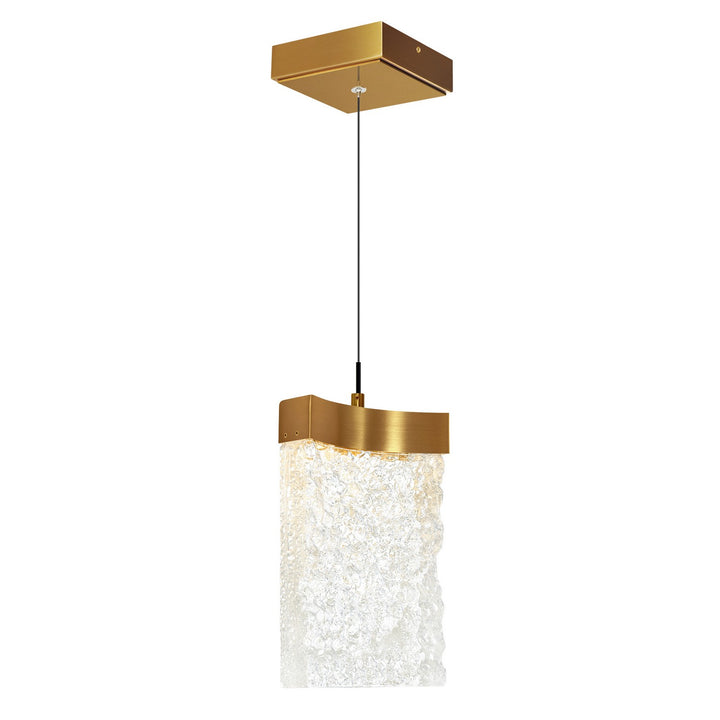 CWI Lighting Canada - 1587P6-1-624 - LED Mini Pendant - Lava - Brass