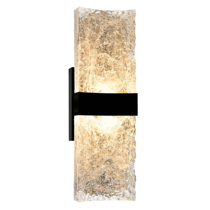 Lava LED Wall Sconce in Black - available from The Lighting Shoppe, trusted by Canadian homeowners