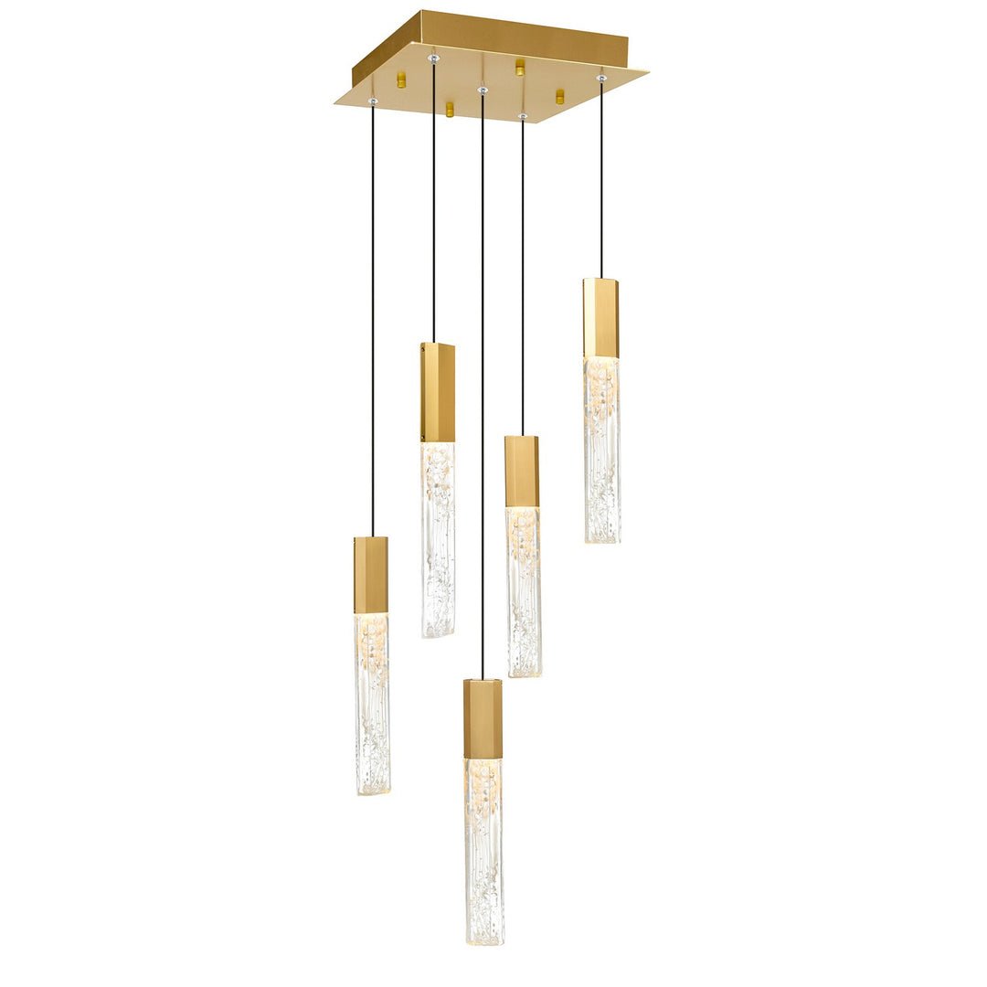 Greta LED Mini Pendant in Brass - available from The Lighting Shoppe, trusted by Canadian homeowners